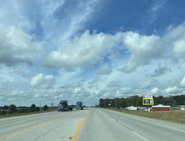 HWY 62, .136 miles east of Old Liberty Rd.-Bottom