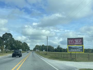 HWY 37, .066 miles north of HWY 62-Bottom