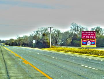 HWY 62B, .095 miles north of Lester Ln SF-Bottom