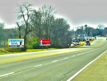 HWY 71B, .64 miles South of Pleasant Grove Rd NF
