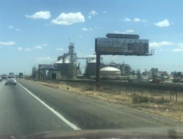 HWY 99 WL .9 MI N/O KEYES RD. FN