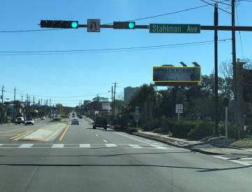 S/S Hwy 98 2nd E/O Destin Bridge Tri-Vision F/W