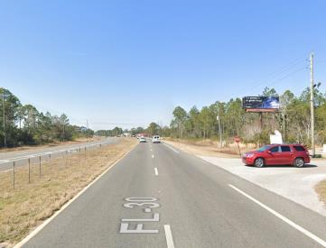 N/S Hwy 98W 1500' W/O Fairfield Dr F/E