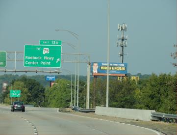 I-59 N W/L 100' S/O ROEBUCK PKWY F/N