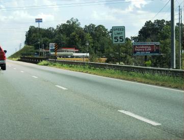 US 280 W/L .25MI N/O FAYETTEVILLE RD FN