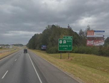 I-59 S E/L .5M S/O HWY 11 F/S B