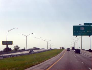 N/S 570 1 MI. W/O HARDEN BLVD E/B (S)