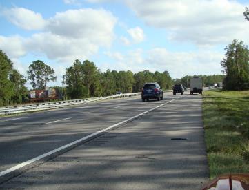 I-95 JUST N/O US 1 (ORMOND BEACH) - E/S, S/B