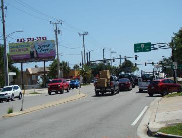 INT'L SPEEDWAY BLVD. @ US 1 - N/S, E/B