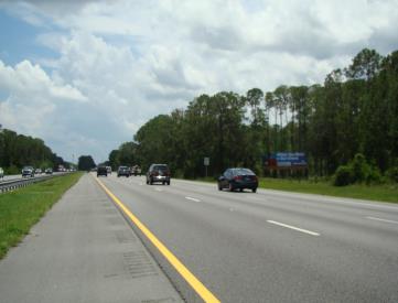 I-95, 3 1/10 MILE S/0 US 1 - W/S, S/B