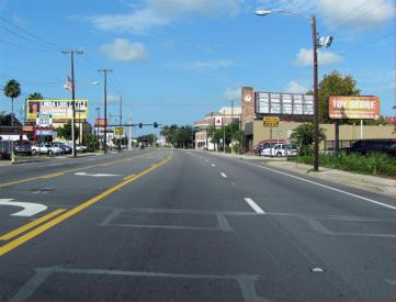 INT'L SPEEDWAY BLVD. @ MLK BLVD. - S/S, W/B