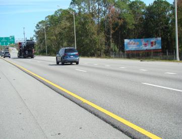I-4, .65 MI W/O EXIT 132 (I-95) - S/S (RH), E/B