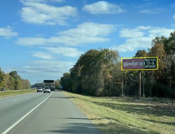 I-59 E/L 1.8 MILE S/O AL 69 EXIT 71