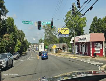 N/S SHORTER AVE. @ ELIZABETH ST E/F OUT