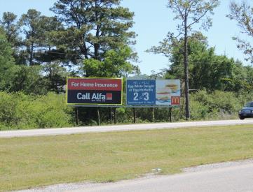 AL 21 E/L 1.0 MILE N/O US 431 (A) N/F