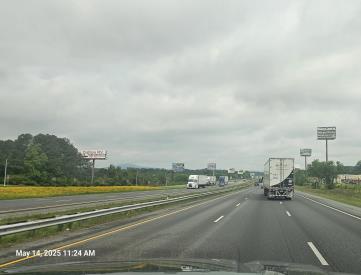 W/S I-75 @ MM 319.2 S/F LHR