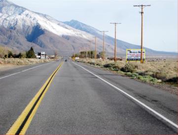 HWY 395 EL 2.3 MILES S/O HWY 190