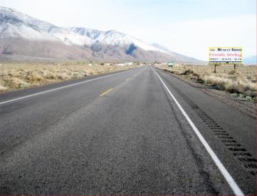 HWY 395 EL .9 MILES S/O HWY 190