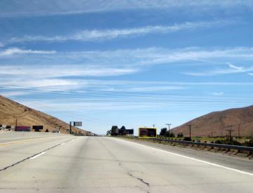 AV FWY 14 EL 1000'S/O MT SPRING OVERPASS