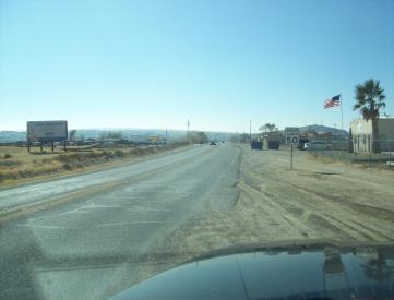 FIRST STREET EL .13 MILE S/O HWY 58