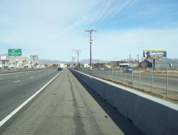 I-15 EL .7 MILES S/O PALMDALE ROAD