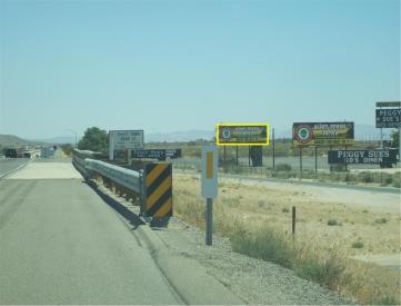 I-15 EL 400' N/O GHOST TOWN ROAD