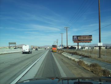 I-15 EL 4450' S/O BEAR VALLEY ROAD
