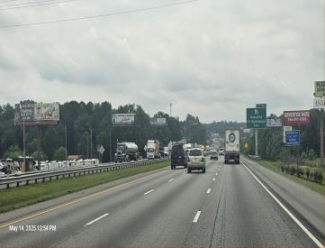 E/S I-75 500' S/O GA/TENN LINE N/F