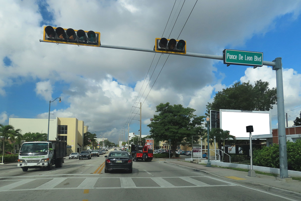 SW 8th St NS 100ft W/O Ponce De Leon Blvd F/E - 4