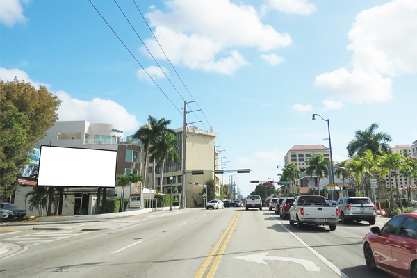 SW 8th St NS 100ft W/O Ponce De Leon Blvd F/W - 1