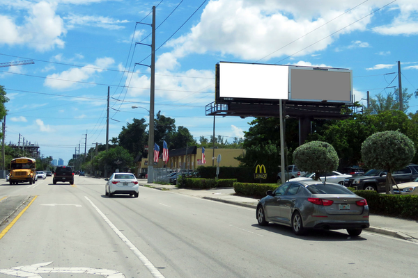 NW 7th St SS 300ft E/O NW 57th Av F/W - 2
