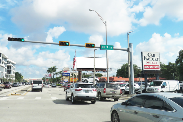 Le Jeune Rd ES 100ft N/O NW 7th St F/S - 2