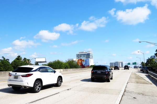 I-95 WS 100ft S/O SW 8th St F/S - 1