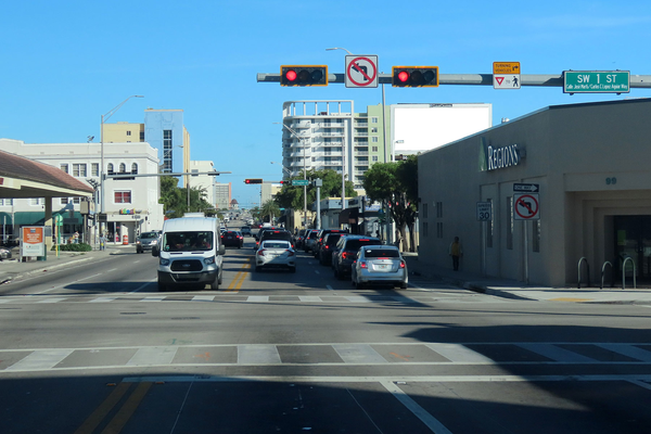 SW 12th Av ES 75ft S/O W Flagler St F/S - 2