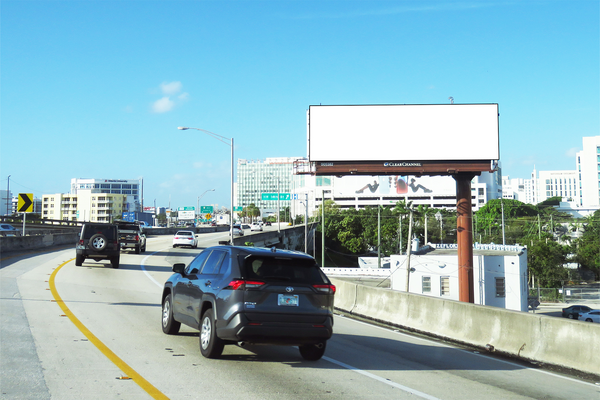 836 Expwy NS 500ft W/O I-95 F/E - 2