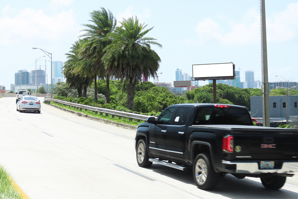 Airport Expwy (ramp) SS 750ft W/O I-95 F/W - 1