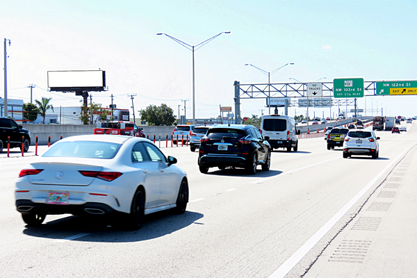 Palmetto Expwy ES 0.2mi N/O NW 122nd St F/N - 1
