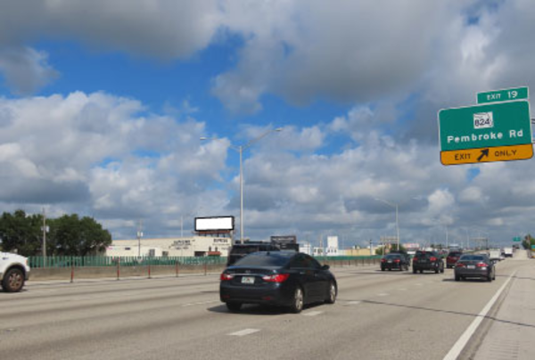 I-95 WS 0.45mi N/O Hallandale Bch F/S - 1