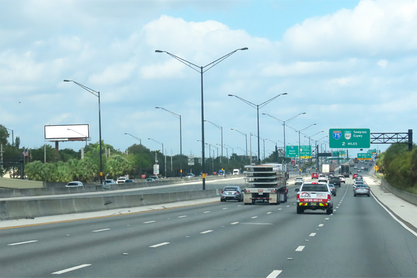 I-595 SS 0.5mi W/O Hiatus Rd F/E - 1