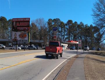 N/S BUS 6, 50' W/O LEGION RD W/F TOP