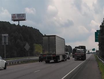 E/S I75 .7MI S/O EXIT318 N/F LHR
