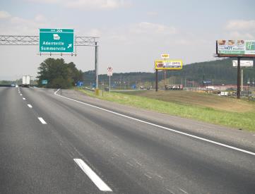 E/S I75 .2MI S/O EXIT 306 S/F RHR