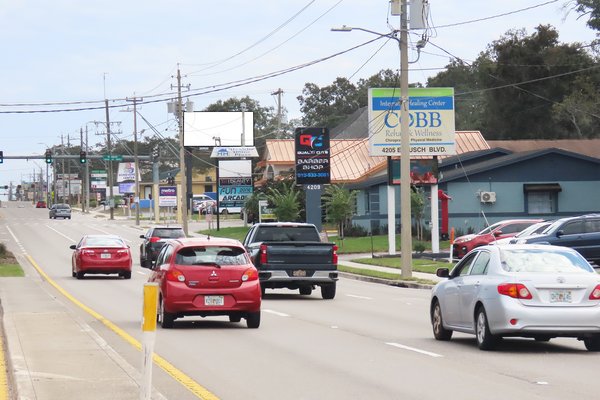Busch Blvd SS 30ft E/O 46th St F/W - 2