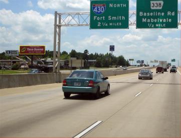 I-30 S/S 0.3 MI W/O CHICOT OP P1-EF