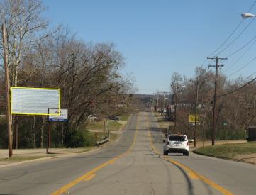 Hwy 64 W N/S, 200ft E/O 12th St, Ozark, AR, EB, W/F