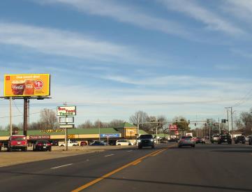 Hwy 412 W N/S, 0.10 mi W/O US 71 B, Springdale, AR, EB, W/F