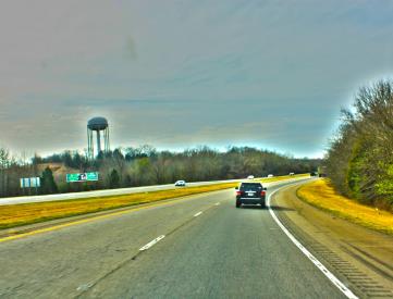 I-540 E/S, 0.9 mi S/O US 64/71, Van Buren, AR, SB, N/F