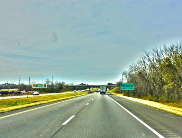 I-40 S/S, 70 ft E/O SH 60 (o-pass), Van Buren, AR, WB, E/F