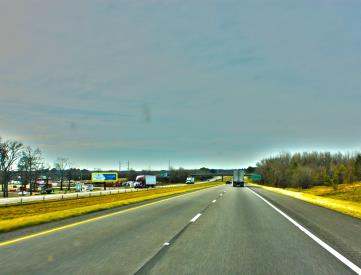 I-40 S/S, 614 ft E/O SH 60 (o-pass), Van Buren, AR, WB, E/F