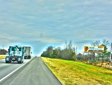 I-40 S/S, 0.25 mi E/O Sh 60 (o-pass), Van Buren, AR, EB, W/F